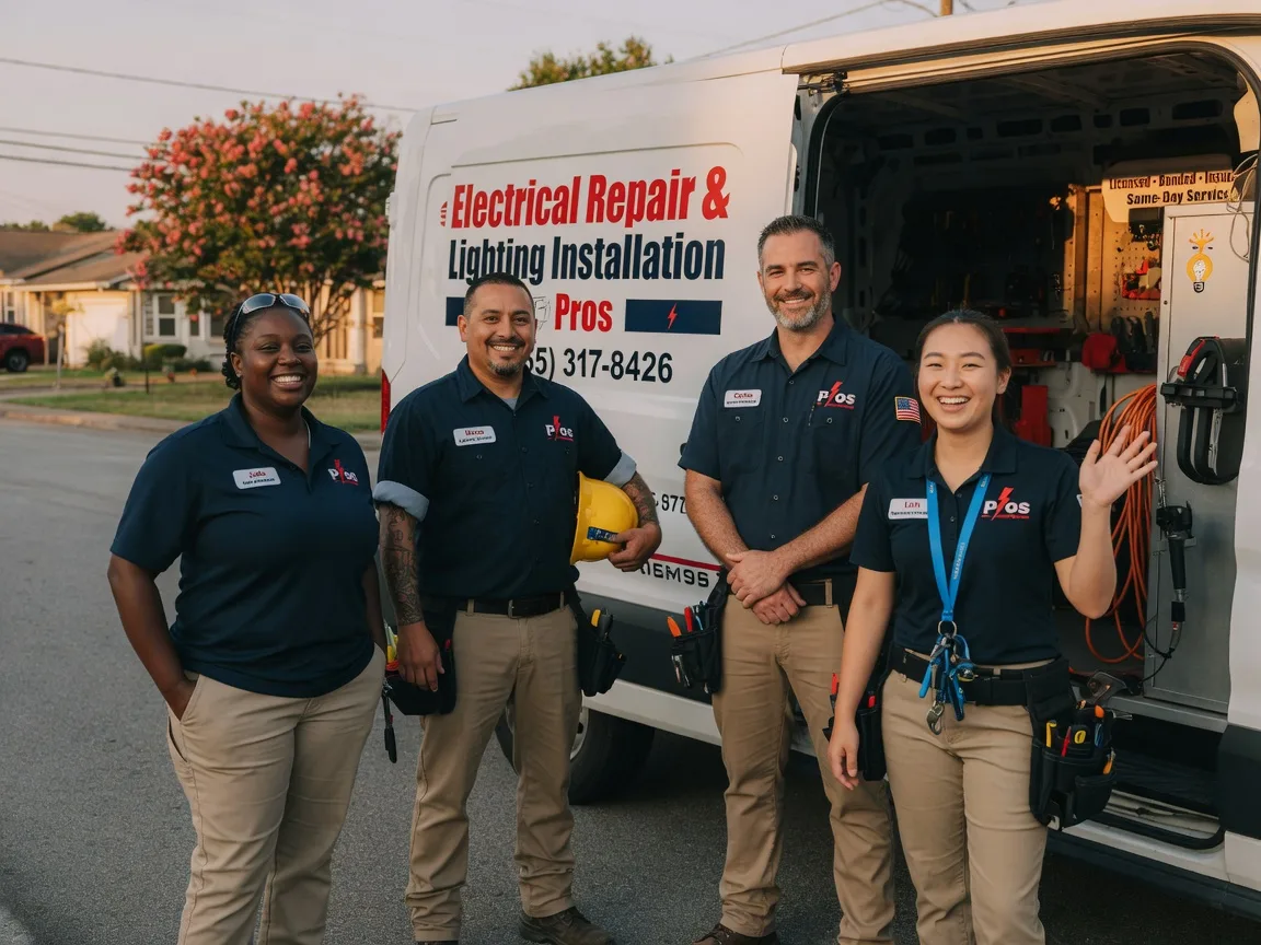 Licensed Electrician company in Rochelle, TX